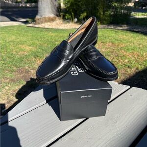 G.H. Bass Willa 1936 Flat Strap Loafer Black